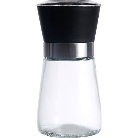 moulin Sel Et Poivre, 1 Pice Noir Moulin Pices, Outil Idal Pour La Cuisine (1/5)