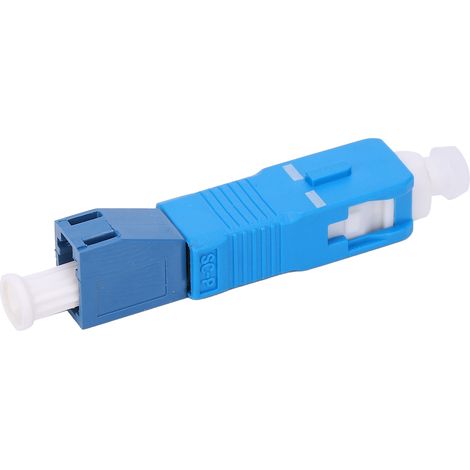 SC-LC-Stecker/Buchse-Adapterstecker für Glasfaser, Singlemode-Glasfaserkonverter, Universalstecker für Glasfaserkabel (1/5)