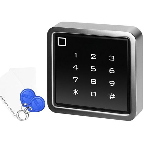 1 digitales Torbedienfeld, Touch-Tastatur, RFID-Lesegerät, Tuya Wi-Fi, IP65, Aluminium, Außenbereich (1/5)