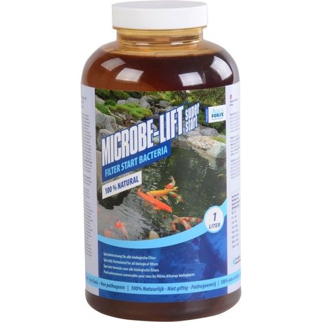 Aqua Forte - 1L Microbe-Lift super start nützliche lebende Bakterien Filterstart