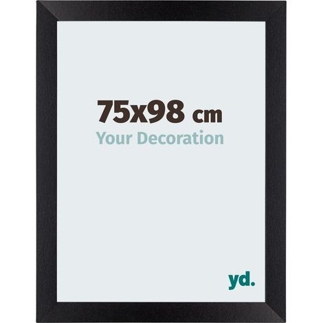 yd. - Cadre photo 75x98 - Noir Mat - MDF - Mura