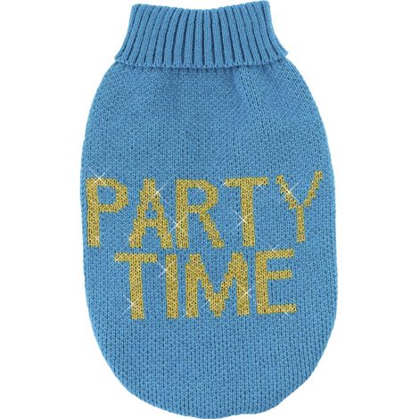 XS 30 cm: Maglioncino per cani Influencer Party Time