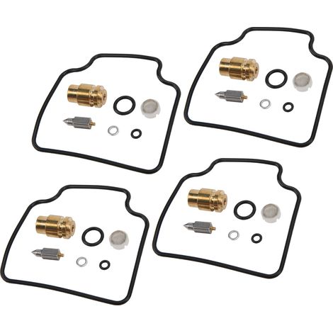 4 Kit de réfection carburateur joint spi réparation carbu compatible Suzuki DR125SE GSX600F, kit complet étanchéité (1/5)