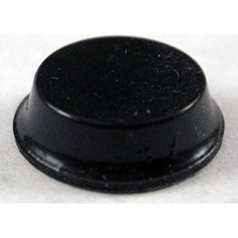Piedino di fissaggio autoadesivo, rotondo Nero (Ø x A) 12.7 mm x 3.5 mm Hammond Electronics 1421T2 24 pz.