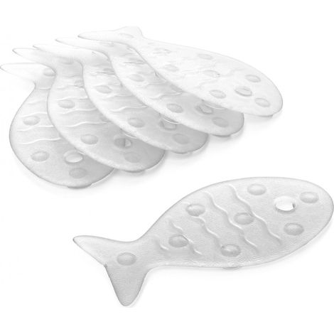Fisch transparente Anti-Rutsch-Pads für Bad/Dusche PLASTICOS TATAY