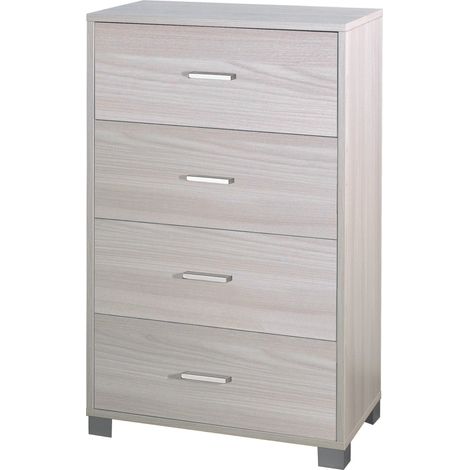 Mobile 4 Cassetti 70x112x41 cm Olmo Chiaro (1/2)