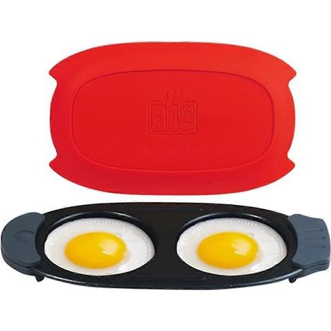 Rapide chaleur micro-ondes cuiseur à ufs Poacher friteuse multi usage œuf machine pour petit déjeuner Sandwiches lave (1/5)