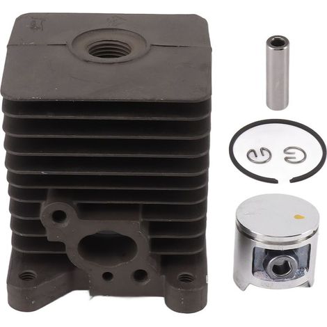 Kit d'assemblage de Piston cylindre 33.5mm, remplacement de tondeuse en alliage d'aluminium pour Homelite S25, pièces de rechange pour outils de jardin (1/5)