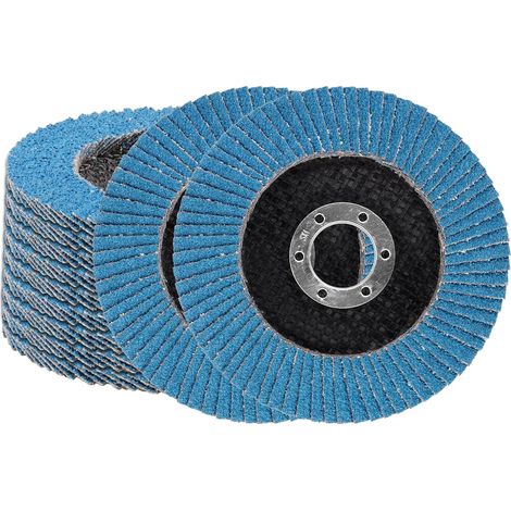 10pcs 4.5 inch 60 grinding discs High density aluminum oxide grinding discs for grinding metal and wood (FD060) (1/5)