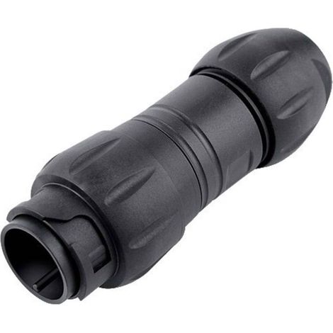 99 6489 000 05 Cosse cylindrique mâle mâle, droit Nombre total de pôles: 4 + PE 1 pc(s) (1/2)