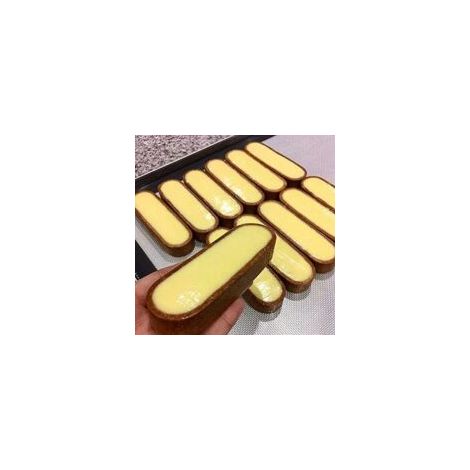 10er-Pack ovale Ringe, perforierte Backringe, Gebäckringe, Kuchenformringe aus Edelstahl, Backringe - Crezuo (1/3)