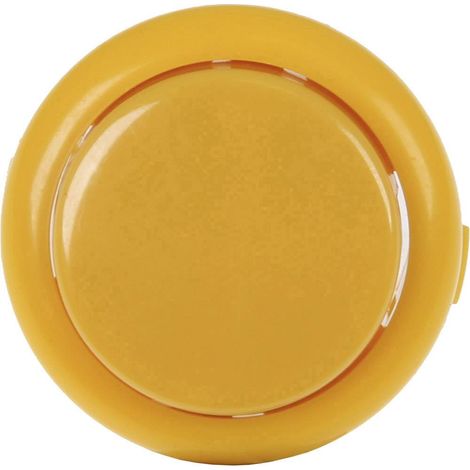Bouton d'arcade avec micro-interrupteur Joy-it Button-Yellow-Mini jaune 1 pc(s) (1/3)