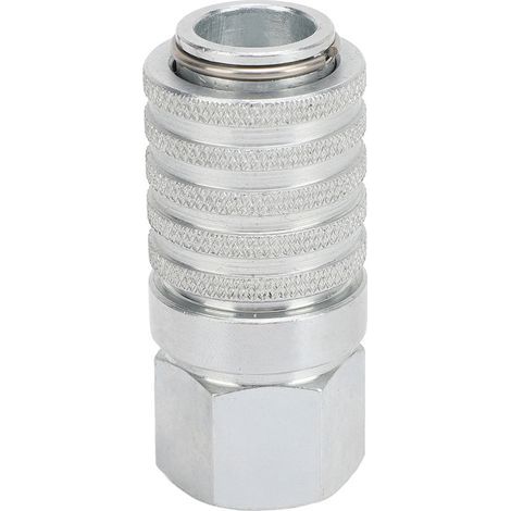 Marhynchus Couplage de Déconnexion Rapide Hydraulique PD242 Série Acier Diagnostic Port COUPPleur 1/8 Taille du Corps 1/4-18 Fil NPTF 2,12 Longueur 6000 PSI avec Vannes à Face Plate. (1/5)