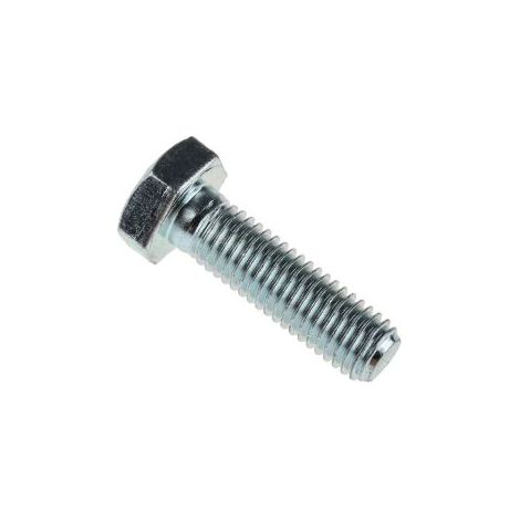 Vis à tête hexagonale Acier galvanisé brillant, M10 x 35mm ( Prix pour Paquet de 100 )