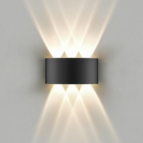 Applique Murale Interieur IP65, 3000k Lampe Murale LED, Moderne Lampe Murale pour Chambre, Salon, Hôtel, Escalier, Allée (1/5)