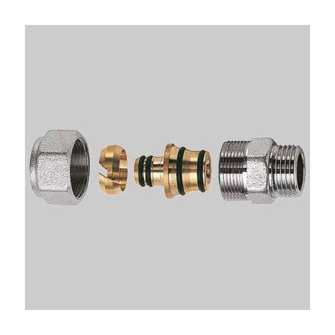 NIPLES MASCHIO CROMATO FAR COMPLETO - 3/4 x 26 x 3