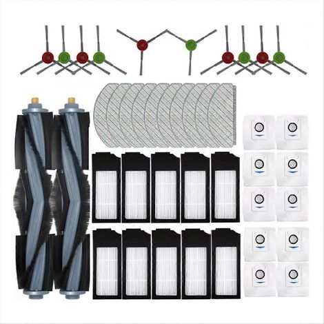 42-teiliges Ersatzteilset für T10 PLUS/X1 PLUS Saugroboter, Ersatzteile, komplettes Wartungspaket, Filter und Bürsten, kompatibel mit der B-Serie. (1/5)