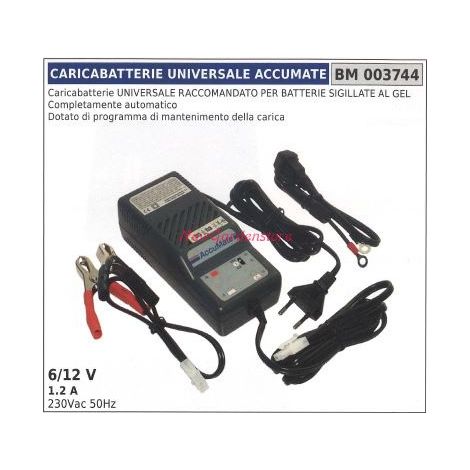 Chargeur universel ACCUMATE pour batteries gel scellées 003744