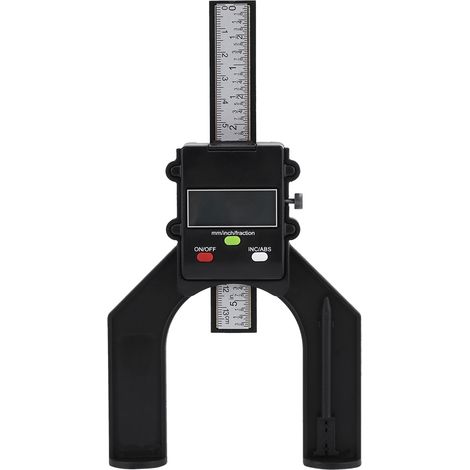 0-80 mm Digitalanzeige INC/ABS Höhen- und Tiefenmesser mit selbststehenden Magnetfüßen (1/5)