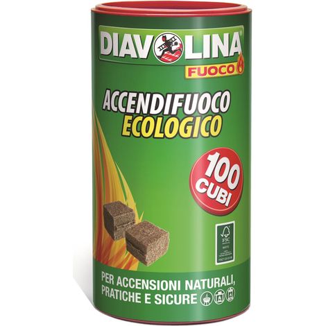 DIAVOLINA ACCENDIFUOCO NATURA BOX 3 X 100 PZ (1/5)