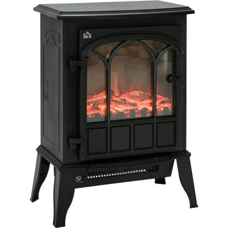 Cheminée électrique – 1000/2000 W – 39 × 23 × 56.5 cm