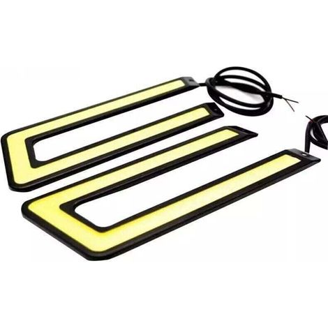 2 x Fiat ducato Citron relais Peugeot boxer feux diurnes camping - car drl accessoires automobiles pièces détachées auto LED lights