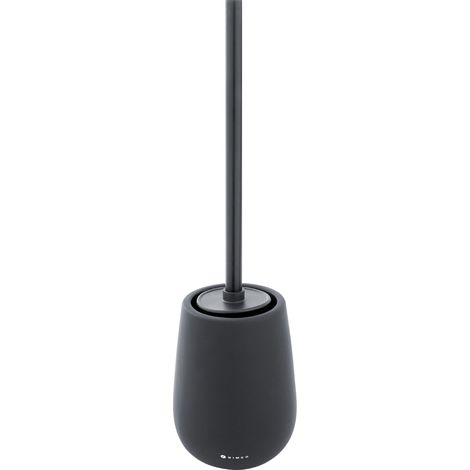 Nimco Tabo brosse de toilette, brosse de toilette, récipient en céramique noir TA 3194-90 (1/2)
