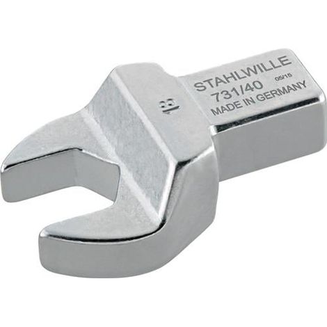 Attache male a fourche carré 22mm 14x18mm Stahlwille (1/3)
