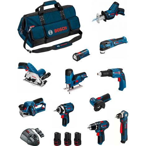 BOSCH Kit BMKB11-28AD3 (GSR12V-15+GDR12V-105+GKS12V-26+GWS12V-76+GST12V-70+GOP12V-28+GSA12V-14+GWB12V-10+GTB12V-11+GHO12V-20...)