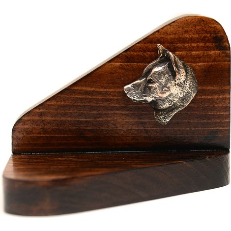 Shiba Inu - bougeoir en bois avec un chien, porte-bougie chauffe-plat, hommage canin par Art-Dog (1/5)