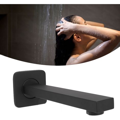 Robinet de Bain en Cuivre - Embout de Douche/Tub Multifonction avec Couverture Décorative (Cuivre, 22.5x3cm) (1/5)
