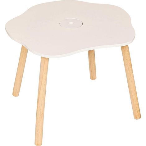 Table Enfant "Douceur" 55cm Blanc (1/4)