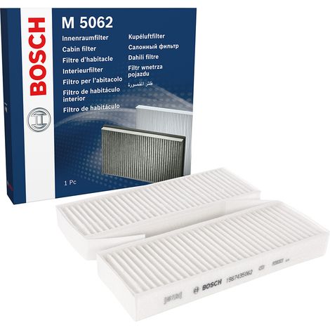 Bosch M5062 - Filtre d'habitacle standard - filtre à poussière et à pollen (1/5)