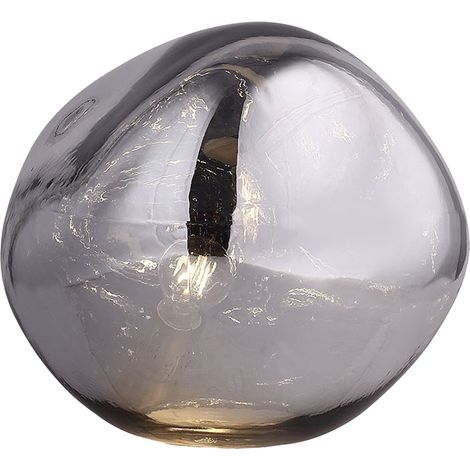Tischlampe Lumineca Dotent 36x32 cm Silber