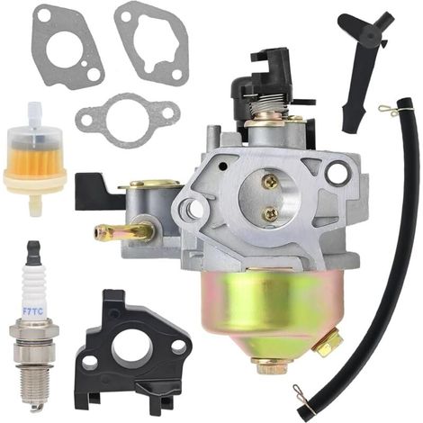 Carburateur pour tondeuse autoportée Honda GXV270 HT-R3009, pièce de rechange 16100-ZE8-035, avec bougie et filtre à carburant (1/4)