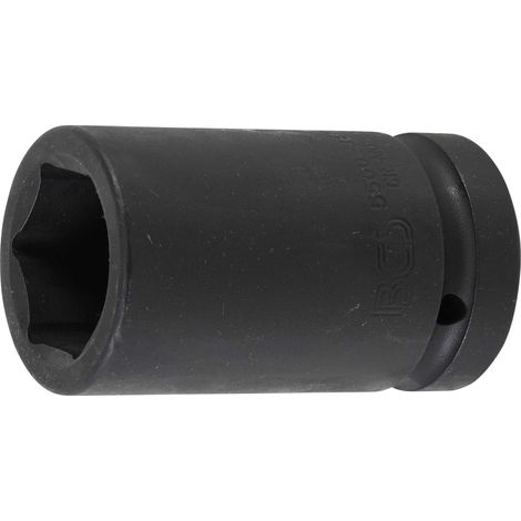 Kraft-Steckschlüssel-Einsatz Sechskant, tief Antrieb Innenvierkant 25 mm (1") SW 34 mm