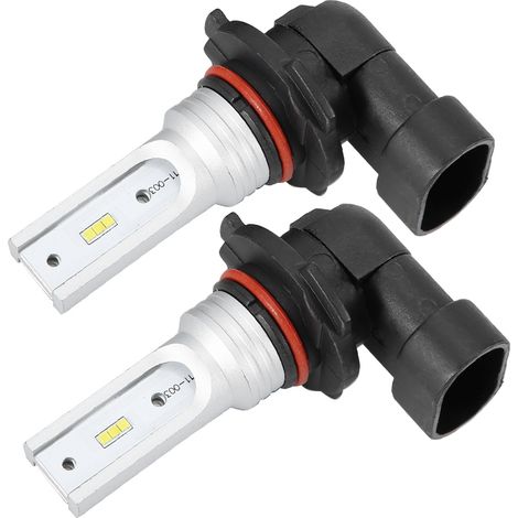 2 ampoules LED 9005 HB3 72W 6000K Blanc Phare Feu Anti-brouillard avec Décodeur (1/3)