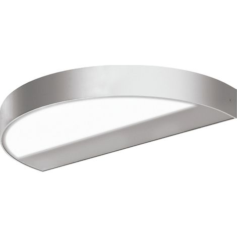 Aplique ARC IP65 LED SMD 15W 2100lm CRI80 4000K Gris