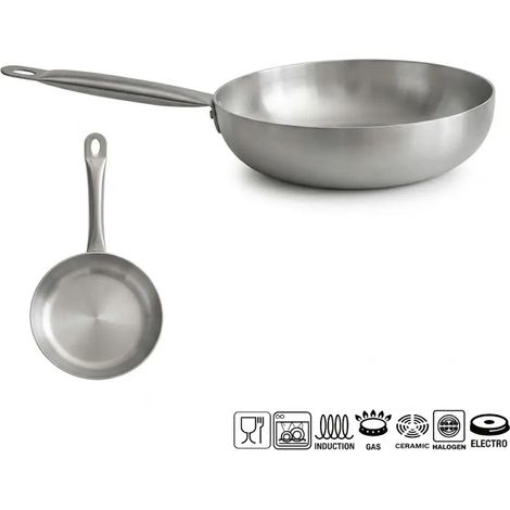 Padella saltapasta Pura de aluminio para inducción 26 x 6,5 cm