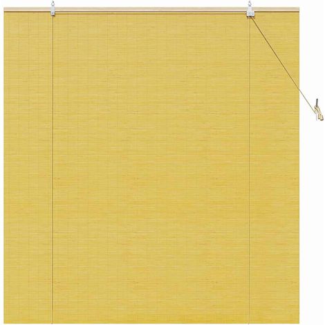 Stores et Occultants Autre Jaune Bambou CFW7761347 (1/5)