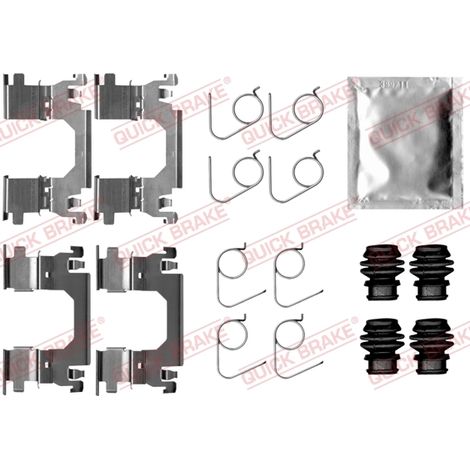 Kit d'accessoires, plaquette de frein à disque Quick Brake 109-0053 NISSAN
