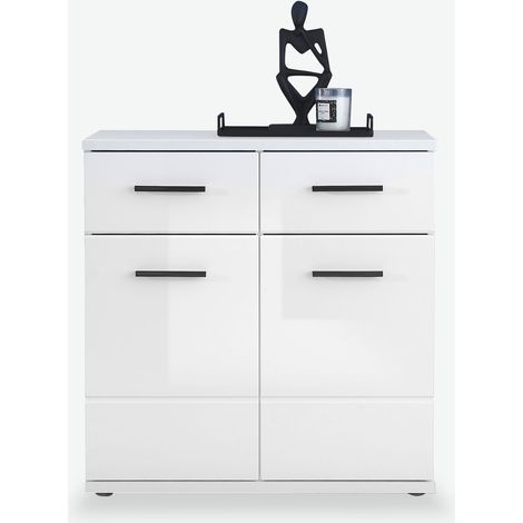 Prossedi Legno laminato - Bianco lucido (1/5)