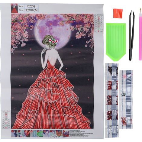 Fashionable Diamond Painting DIY Arts Home Decoration Ornament Diamond Painting Tool Kit (1/5)