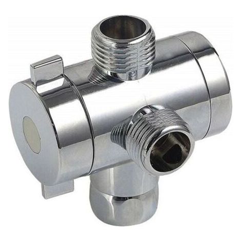 Rubinetto doccia multifunzione a 3 vie e 4 punti con base erogatore acqua ad apertura rapida, 1/2/4 pieno (1/5)
