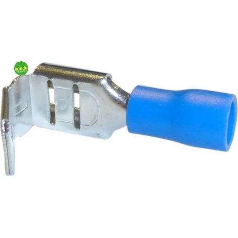 Capicorda Electraline m/f 6,35mm 10pz blu