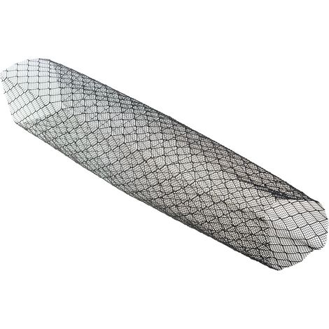 Baumschutzhülle 21g/m² (Meterware) Schutznetz schwarz 3mm x 20mm Ø 190mm (1/4)