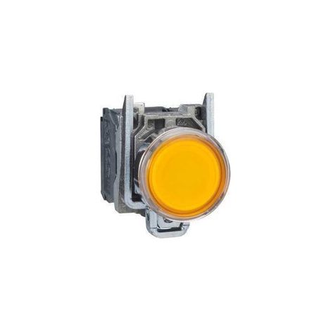 Harmony bt-pous lumineux orange Ø22 - impulsion - 24V - 1O+1F - XB4BW35B5