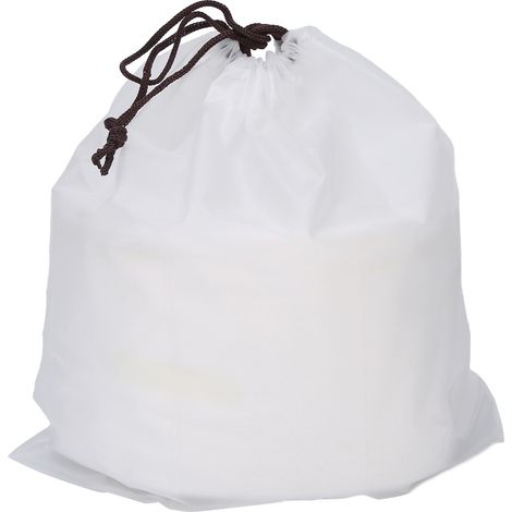 Sac à cordon de serviettes jetables en coton ultra doux lingettes nettoyantes visage tissu (1/5)
