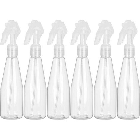 Leere 200-ml-Sprühflasche, 6er-Packung leere Kunststoff-Sprühflaschen, leere Sprühflasche für Desinfektionsmittel (1/5)