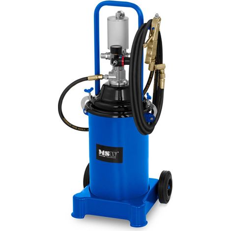 MSW – Pompe pneumatique 12L 50:1 – Pression 300-400 bars – Tuyau de 4m – Conçue pour ateliers et agriculture (1/7)
